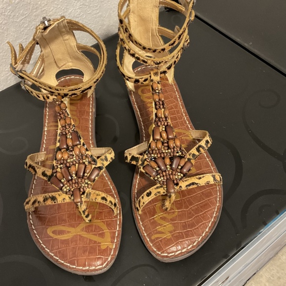 EUC Sam Edelman flat sandal 9.5 - Picture 3 of 6